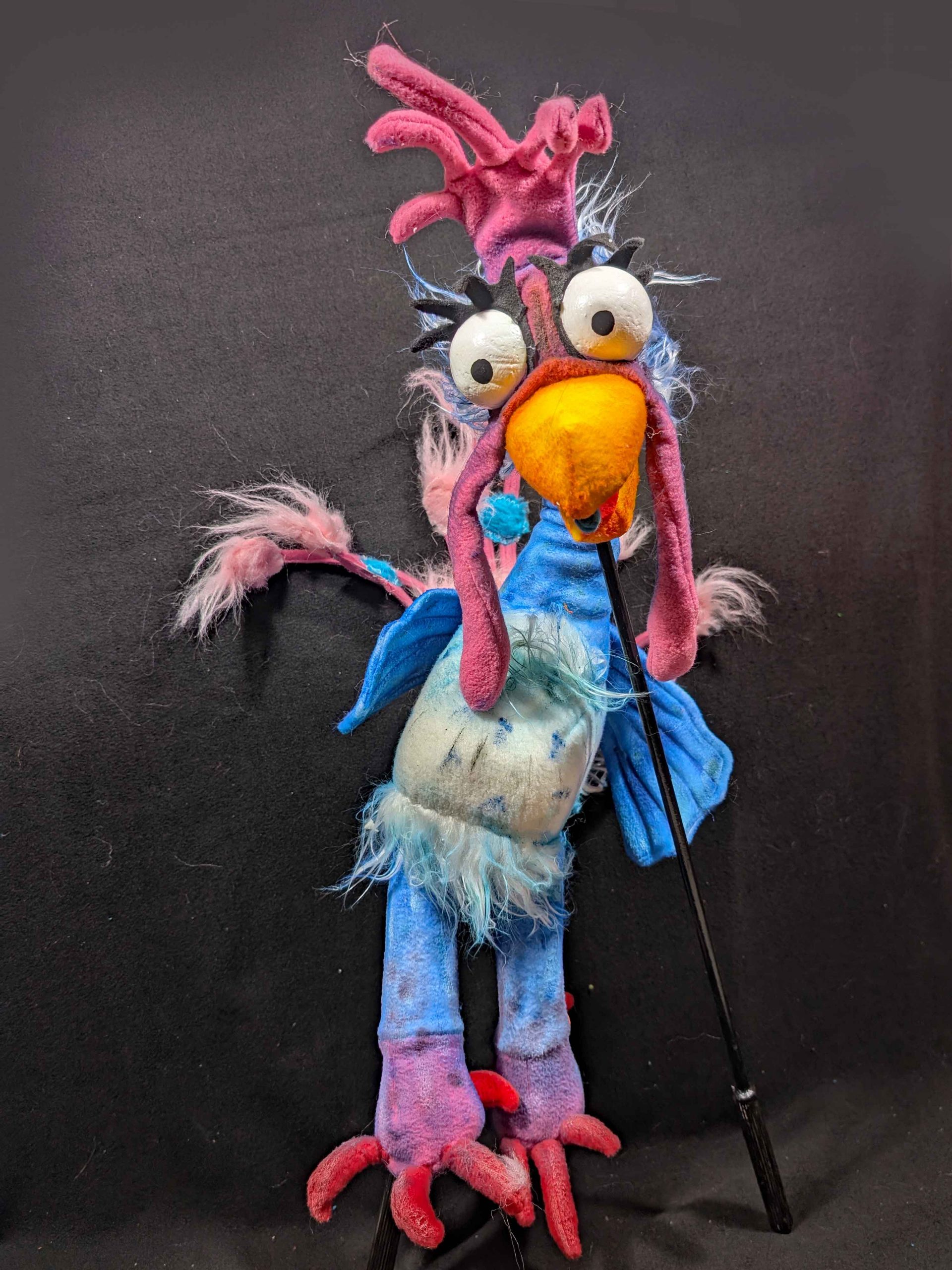 Puppenbau Mähler Furzipups 3 Stabpuppe Mähler Furzipups